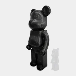 Aero Bear 165cm Black Resin Indoor Sculpture