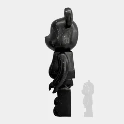 Aero Bear 165cm Black Resin Indoor Sculpture