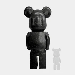 Aero Bear 165cm Black Resin Indoor Sculpture
