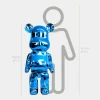 Aero Bear 135cm Blue Resin Indoor Sculpture