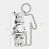 Aero Bear 135cm Chrome Resin Indoor Sculpture