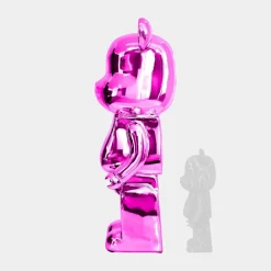 Aero Bear 135cm Pink Resin Indoor Sculpture