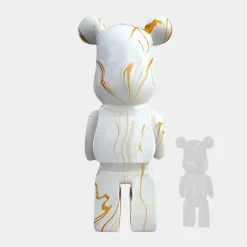 Aero Bear 135cm White Resin Indoor Sculpture