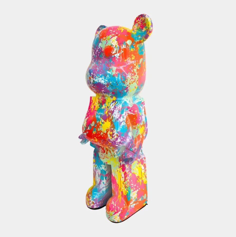 Aero Bear Frenzy 50cm Resin Indoor Sculpture