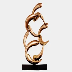 Aero Stream 74cm Bronze Metal Indoor Sculpture v2