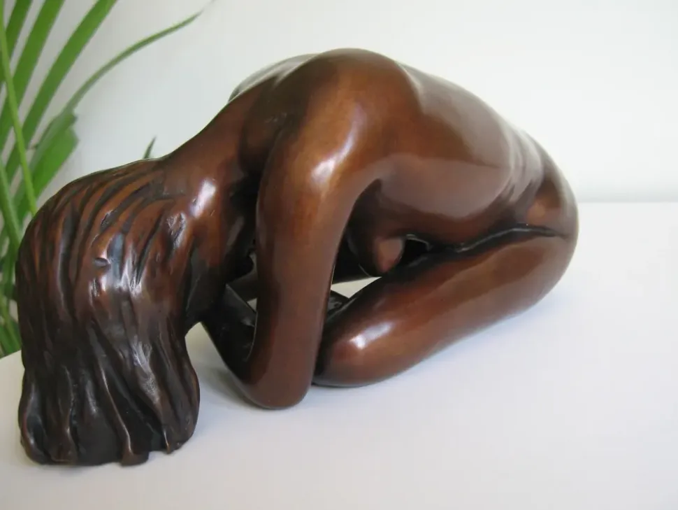Alessandra Figurine Bronze Indoor Sculpture