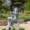 Alette Fairy Metal Wire Garden Sculpture