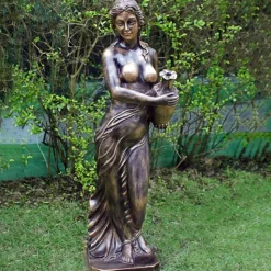 Alexa 85cm Bronze Resin Garden Statue