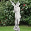 Angel 183cm Marble Resin Garden Statue