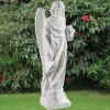Angel 103cm Marble Resin Garden Statue