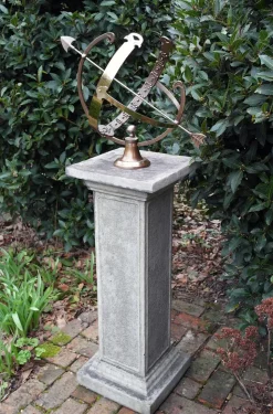 Athenian Armillary Stone Garden Sundial