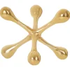 Atomic Bloom 16cm Gold Metal Indoor Sculpture