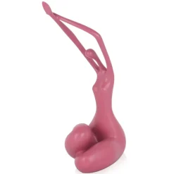 Awakened Grace 32cm Pink Resin Indoor Sculpture