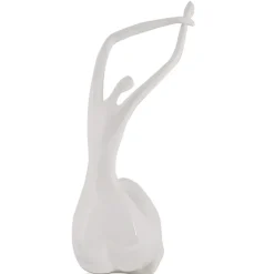 Awakened Grace 54cm White Resin Indoor Sculpture