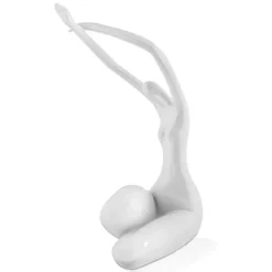 Awakened Grace 32cm White Resin Indoor Sculpture