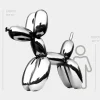 Balloon Dog 240cm Chrome Metal Garden Sculpture