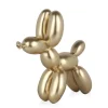 Balloon Dog 27cm Gold Resin Indoor Sculpture