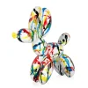 Balloon Dog 27cm Multicoloured Resin Indoor Sculpture