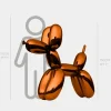 Balloon Dog 130cm Orange Fibreglass Indoor Sculpture