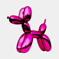 Balloon Dog 80cm Pink Fibreglass Indoor Sculpture