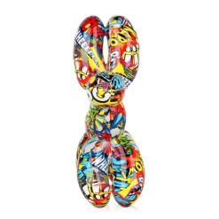 Balloon Dog 27cm Pop Art Resin Indoor Sculpture