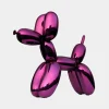 Balloon Dog 80cm Purple Fibreglass Indoor Sculpture