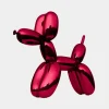 Balloon Dog 80cm Red Fibreglass Indoor Sculpture