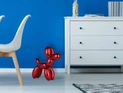Balloon Dog 46cm Red Resin Indoor Sculpture