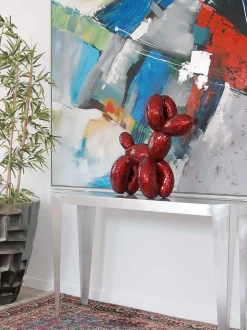 Balloon Dog 60cm Red Resin Indoor Sculpture