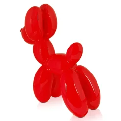 Balloon Dog 46cm Rosso Red Resin Indoor Sculpture