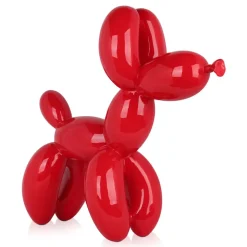 Balloon Dog 62cm Rosso Red Resin Indoor Sculpture