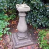 Baluster Brass Stone Garden Sundial
