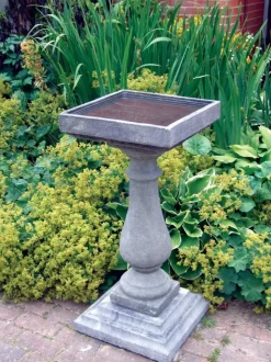 Baluster 99cm Stone Garden Bird Bath