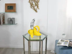 Banana Burst 35cm Yellow Resin Indoor Sculpture