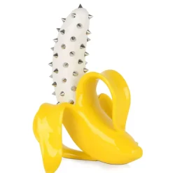 Banana Burst 35cm Yellow Stud Resin Indoor Sculpture