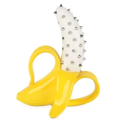 Banana Burst 35cm Yellow Stud Resin Indoor Sculpture