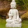 Blissful Buddha Stone Garden Ornament