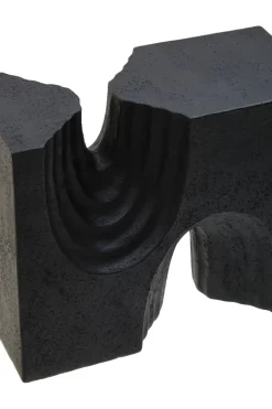 Block Symphony 18cm Black Resin Indoor Sculptures