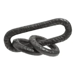 Boundless Links 5cm Grey Metal Indoor Sculpture