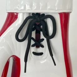 Boxing Hero 37cm Red Resin Indoor Sculpture