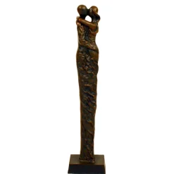 Bronze Forever Love Modern Statue - 63cm Garden Sculpture
