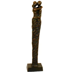 Bronze Forever Love Modern Statue - 63cm Garden Sculpture