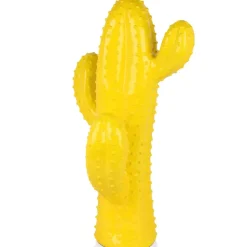 Cactus Essence 68cm Yellow Resin Indoor Sculpture