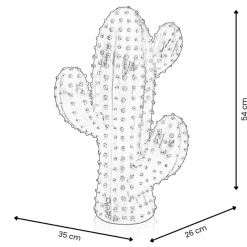 Cactus Essence 54cm Yellow Resin Indoor Sculpture