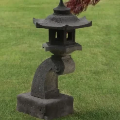 Cantilever Japanese Pagoda Stone Garden Ornament