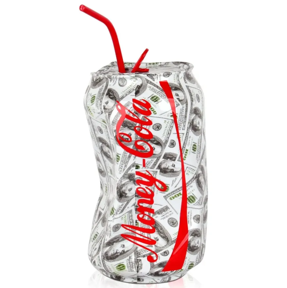 Cash Can 39cm Pop Art Resin Indoor Sculpture