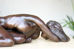 Caterina I Figurine Bronze Indoor Sculpture