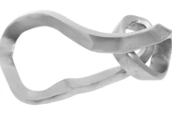 Celestial Loop 24cm Silver Metal Indoor Sculpture