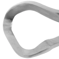 Celestial Loop 24cm Silver Metal Indoor Sculpture