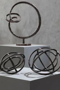 Celestium Orbs 40cm Metal Indoor Sculptures